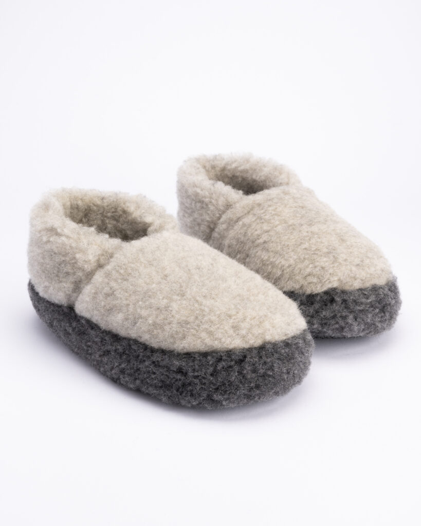 Merinowoll-Stiefel-Stil Hausschuhe LEAD, WoolLando