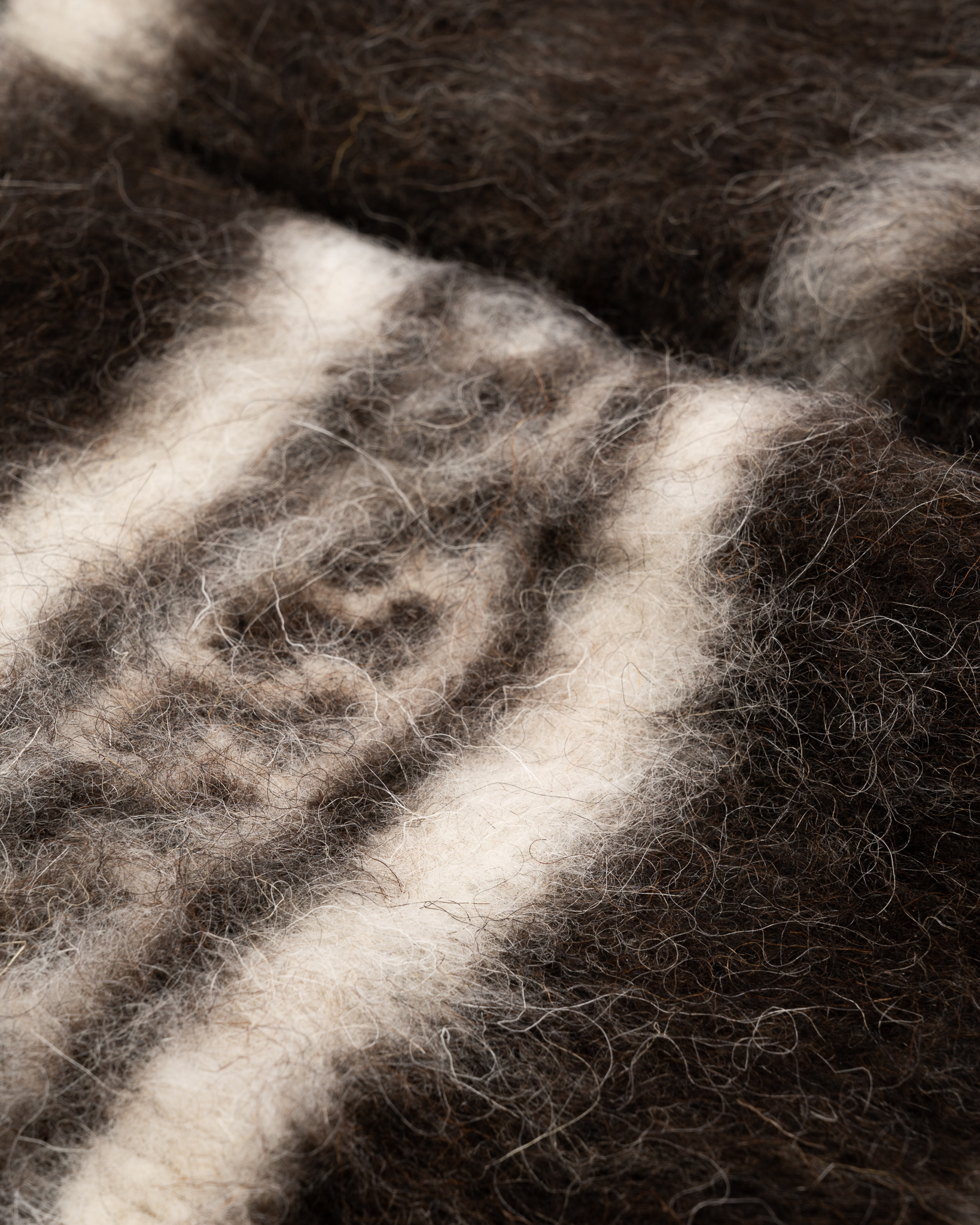 100% sibirischer Husky-Hundewolle schwarze Socken – WoolLando