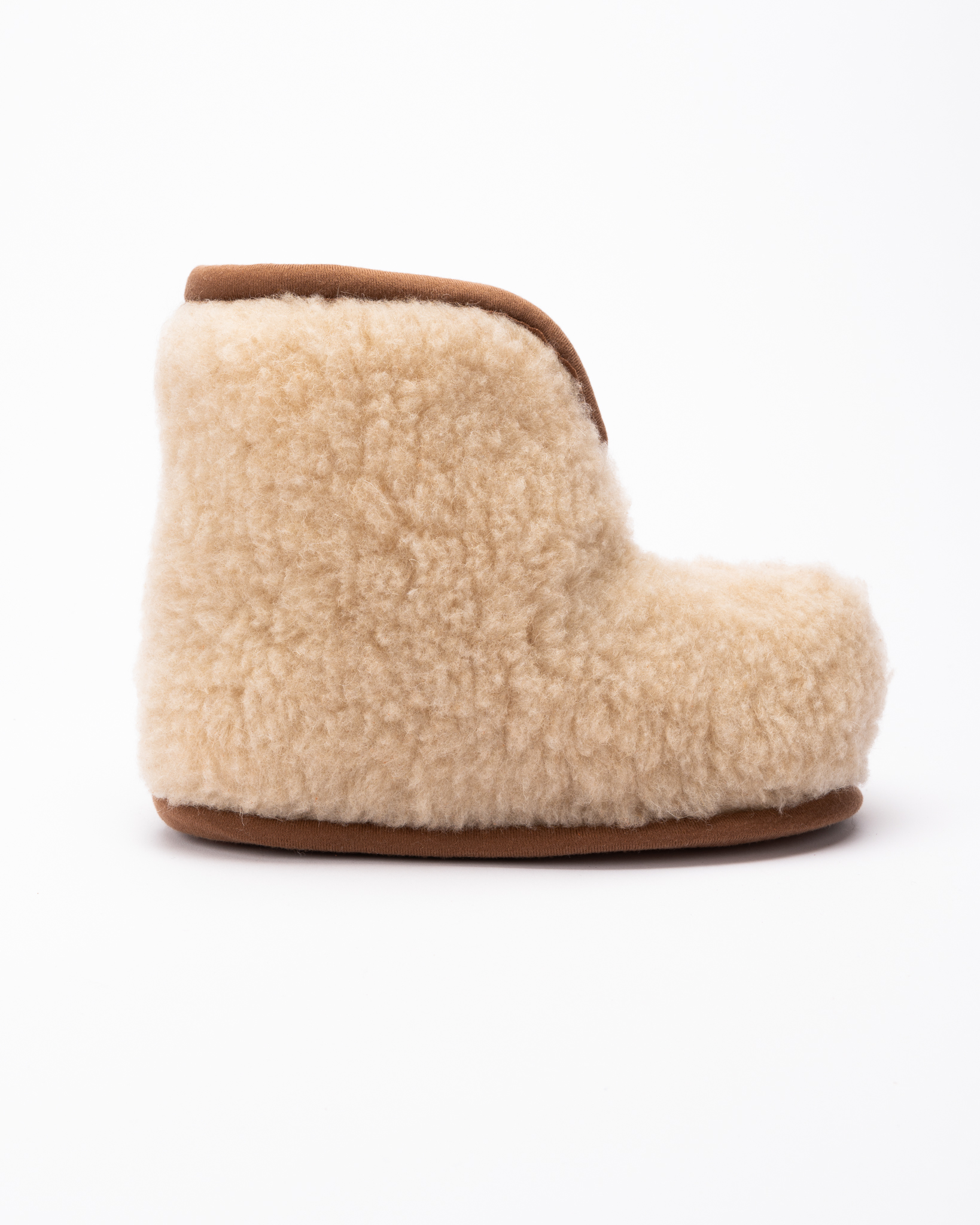 Merino-Woll-Knöchelhausschuhe SMILTĖ, WoolLando
