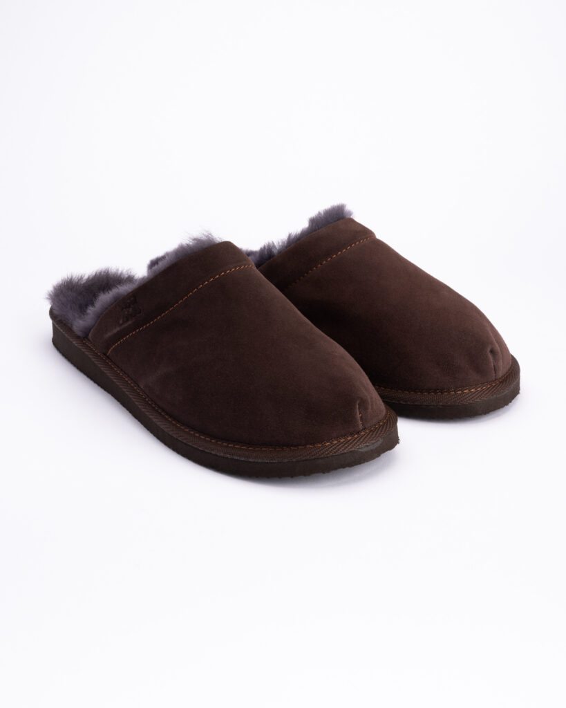 Herren Naturpelz-Hausschuhe BRUNO, WoolLando