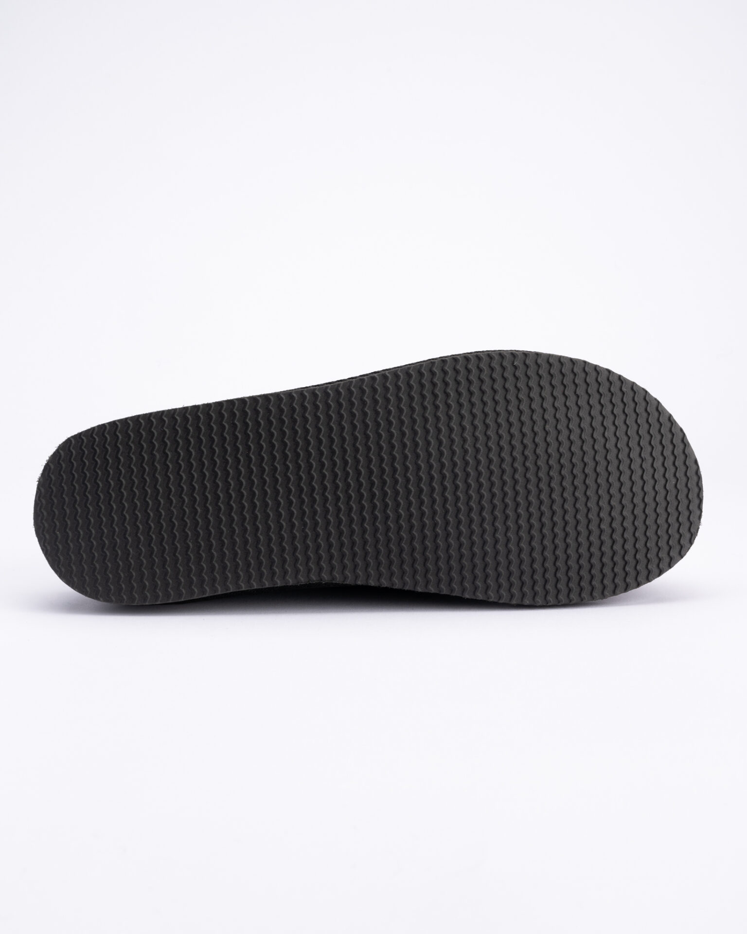 Schwarze gefilzte Filz-Hausschuhe CARBON, WoolLando