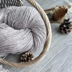 Schafwollegarn 1 kg – HELLGRAU, WoolLando