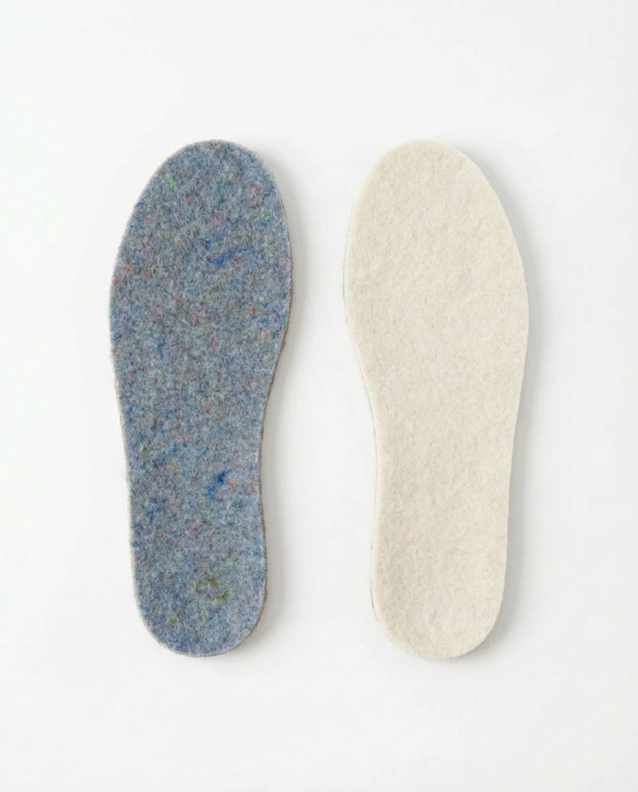 Braune Merino-Woll-Hausschuhe, WoolLando