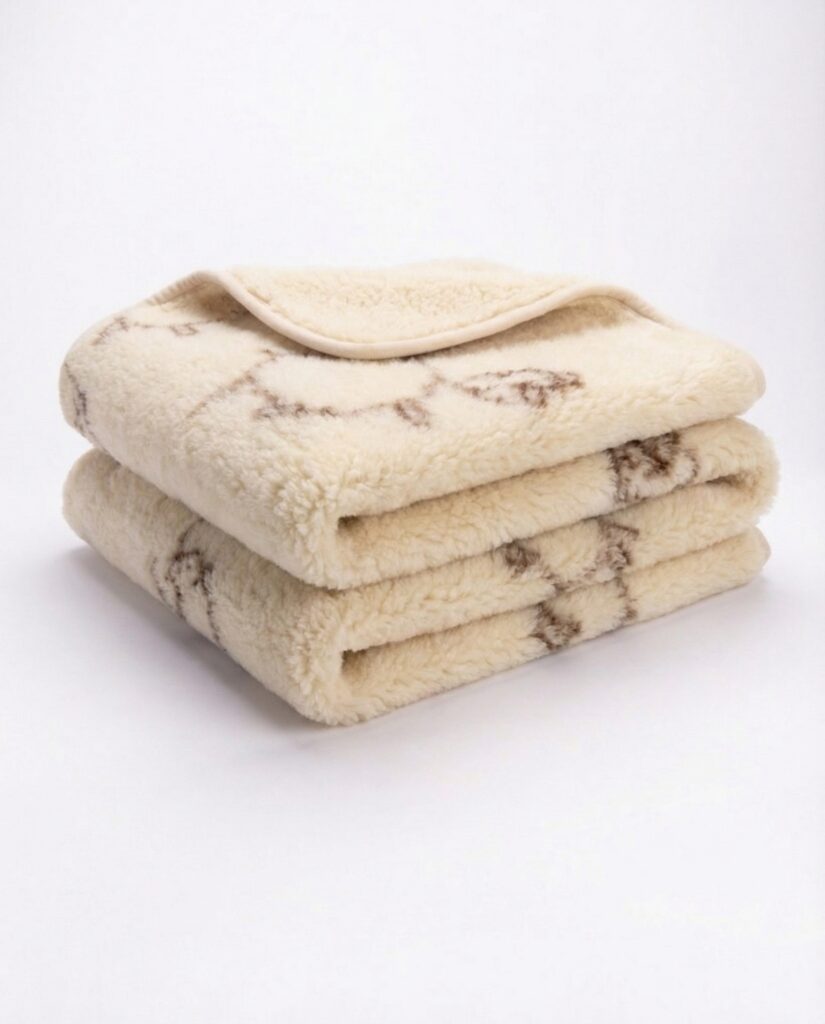 100% Merino-Wolldecke leicht AVYTĖ, WoolLando