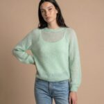 Kid-Mohair-Pullover LIGHT GREEN