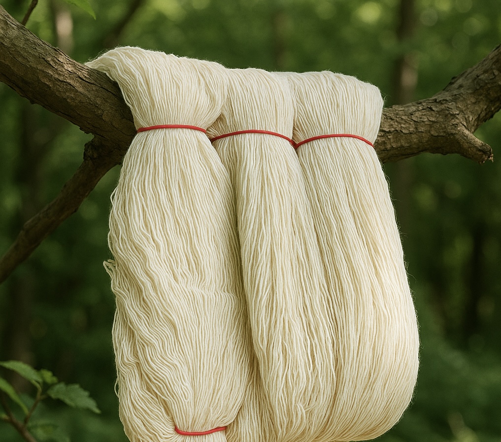 Schafwollgarn 3,5 kg – WHITE, WoolLando