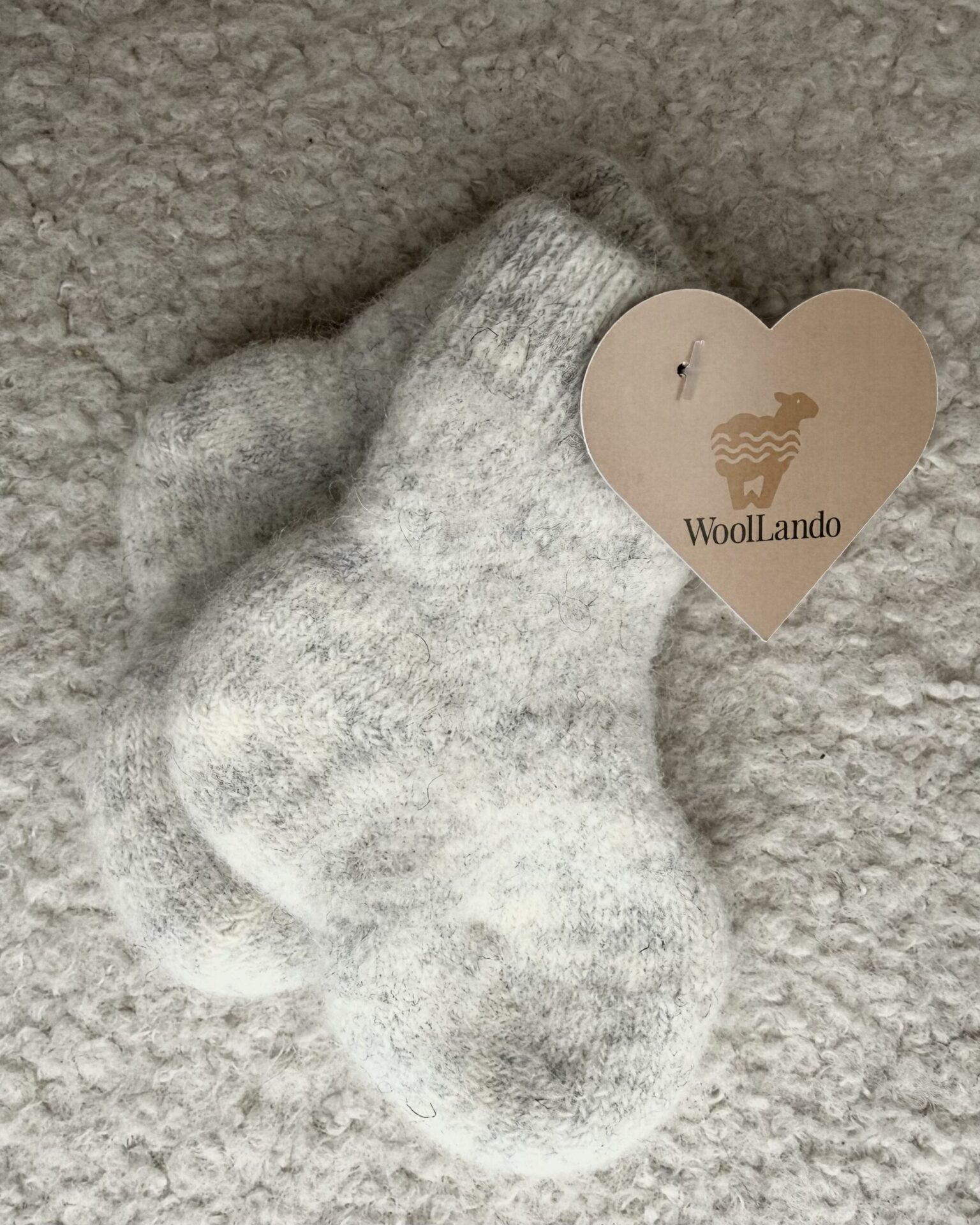Kinder-Merino-Wollsocken FLUFF, WoolLando
