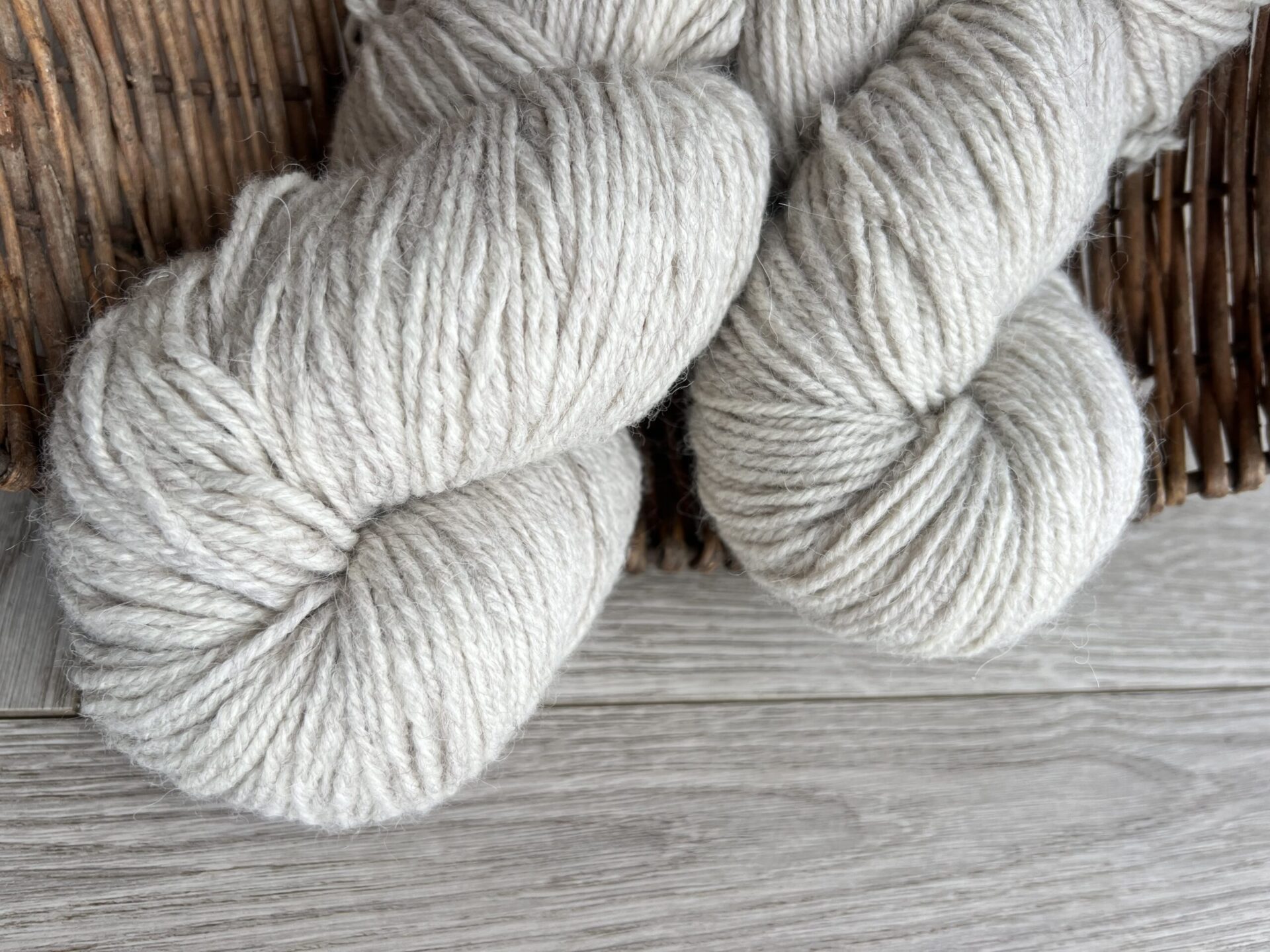 Alpakawollegarn 100 g – CREME, WoolLando