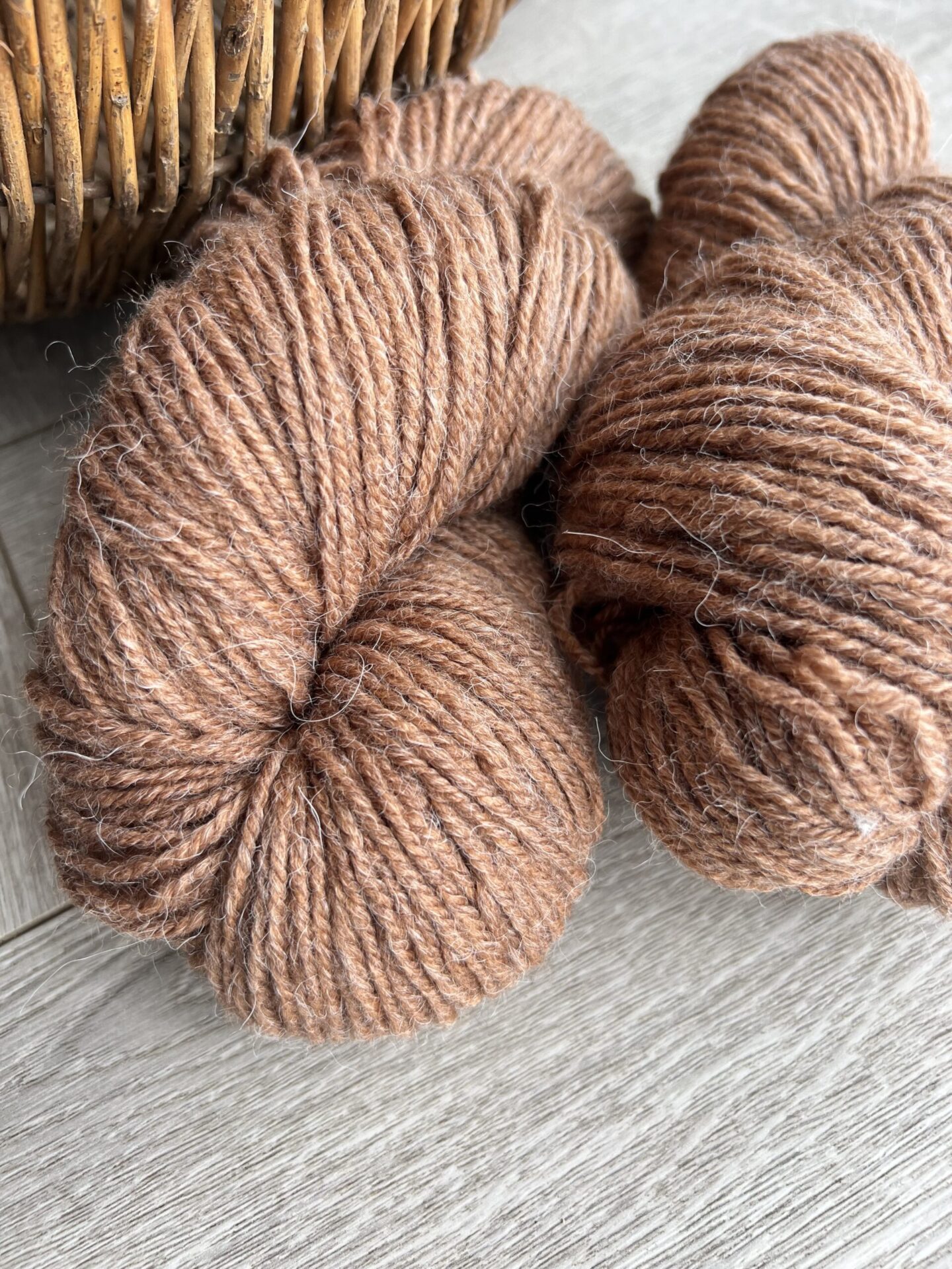 Alpakawollegarn 100 g – BRÄUNLICH, WoolLando