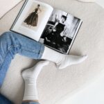 Weiße Merinowoll-Socken, WoolLando