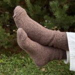 Neuseeland Schafwolle Socken – LATTE, WoolLando