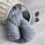Schafwollegarn 1 kg – GRAU, WoolLando