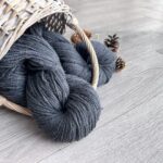 Schafwollegarn 1 kg – DUNKELGRAU, WoolLando
