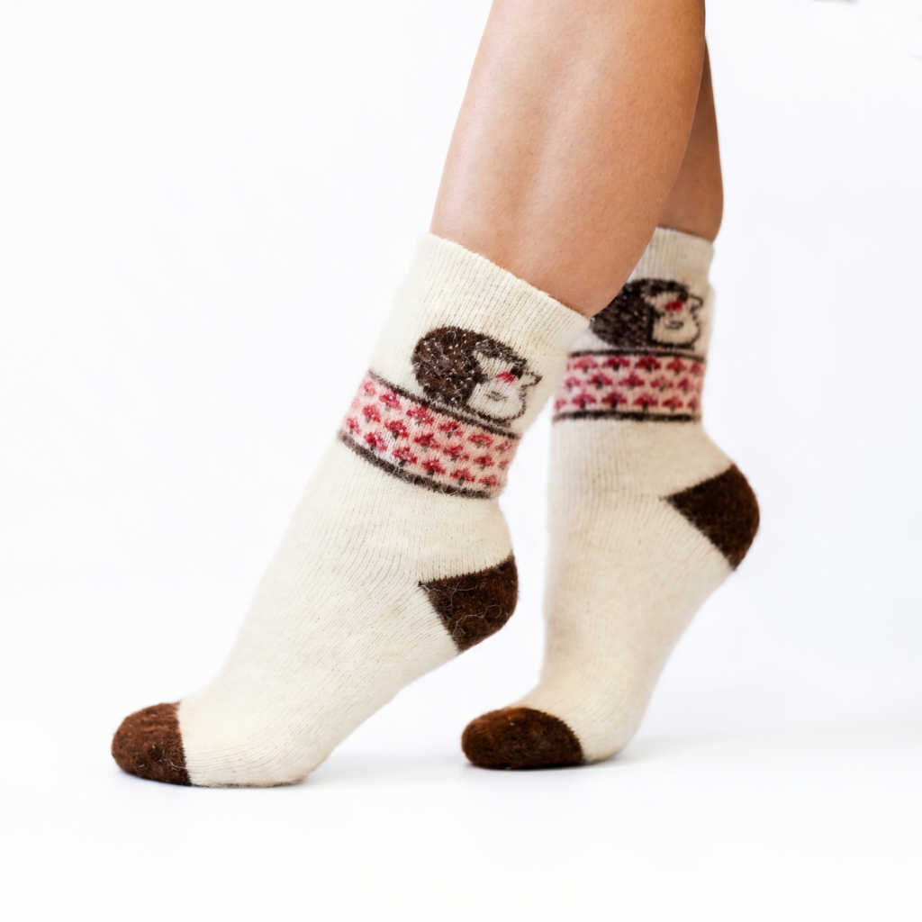 Merinowoll-Socken HEDGEHOG, WoolLando