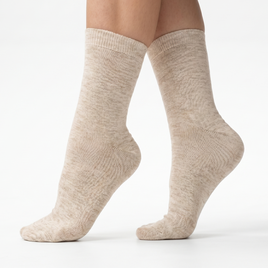 Socken aus Naturfaser LINAS, WoolLando
