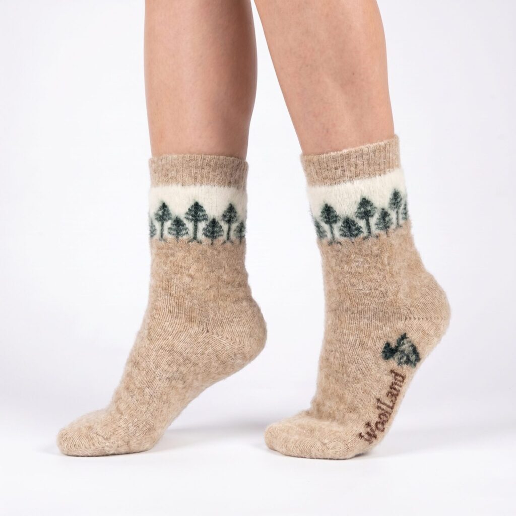 Merinowoll-Socken TREE, WoolLando