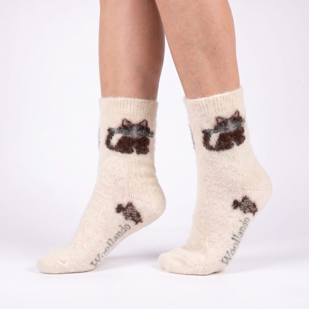 Merinowoll-Socken CAT, WoolLando