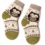 Kindersocken aus Merinowolle OWL, WoolLando