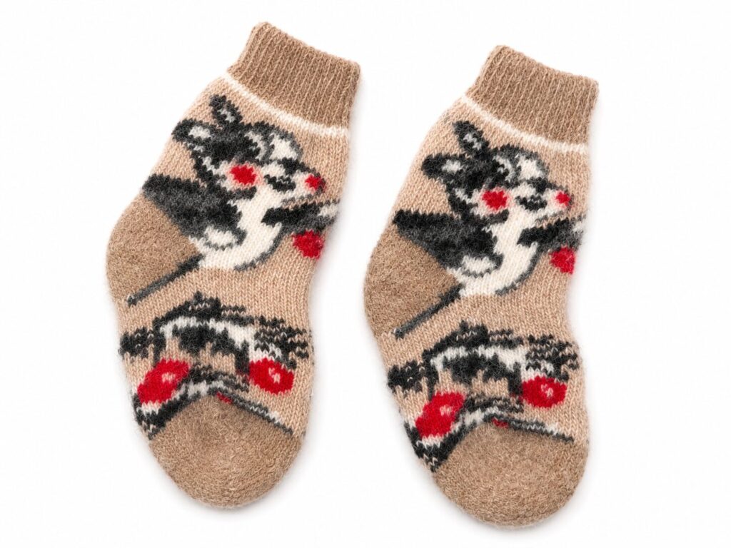 Kindersocken aus Merinowolle RABBIT, WoolLando