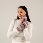 Damen-Fäustlinge aus Merinowolle WINTER, WoolLando