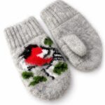 Kinder-Wollfäustlinge SNOWFLAKE, WoolLando