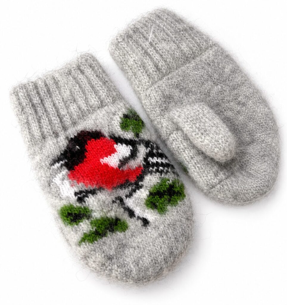 Kinder-Wollfäustlinge SNOWFLAKE, WoolLando