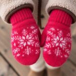 Kinder-Wollfäustlinge SNOWFLAKE, WoolLando