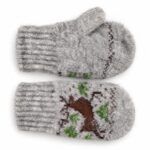 Kinder-Wollfäustlinge RUDOLPH, WoolLando